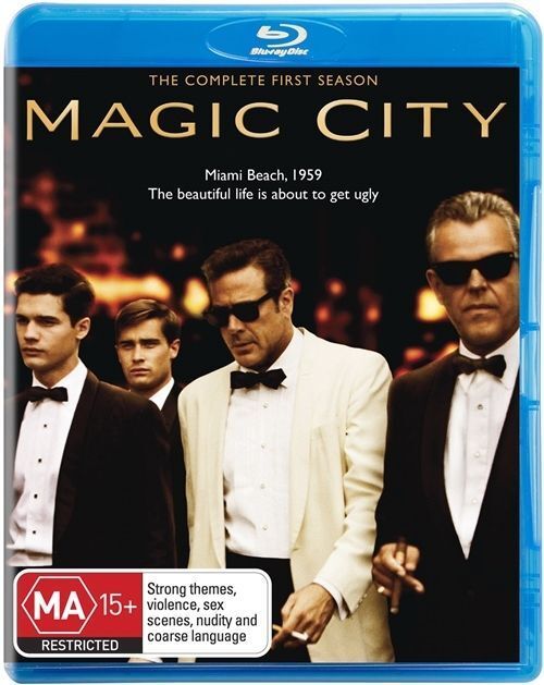 Magic City : Season 1 (Blu-ray, 2012, 3-Disc Set) Region B - NEW+SEALED