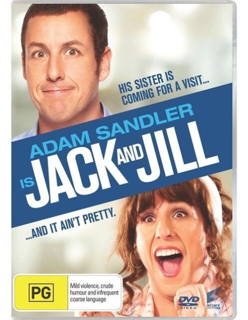 Jack And Jill - Adam Sandler -(DVD,2011) NEW+SEALED 