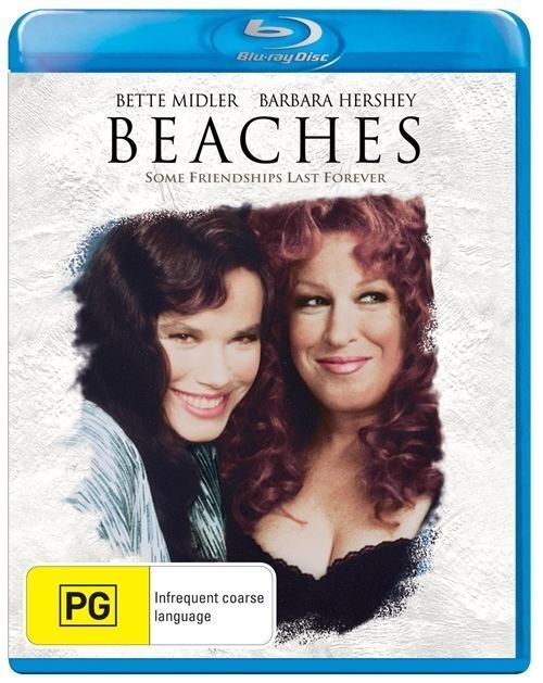 Beaches (1988) Bette Midler - (Blu-ray,2012) Region B - NEW+SEALED