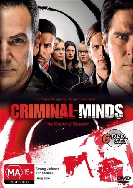 Criminal Minds : Season 2 (DVD, 2008, 6-Disc Set) NEW+SEALED 