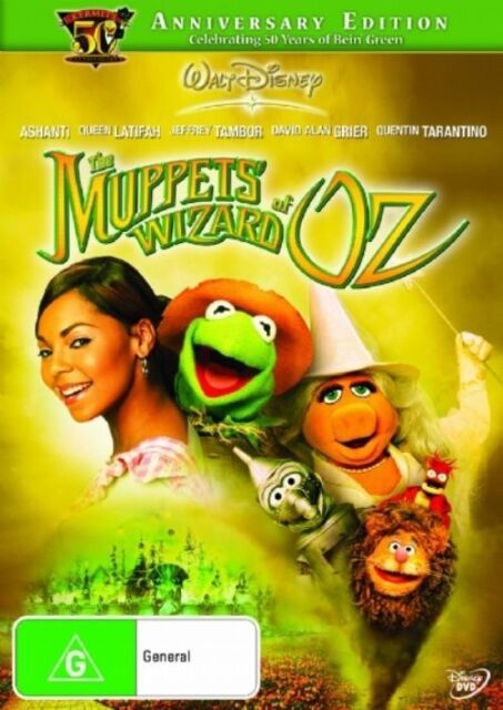 The Muppets' Wizard of Oz (DVD, 2010) Ashanti Quentin Tarantino -R4 NEW+SEALED  