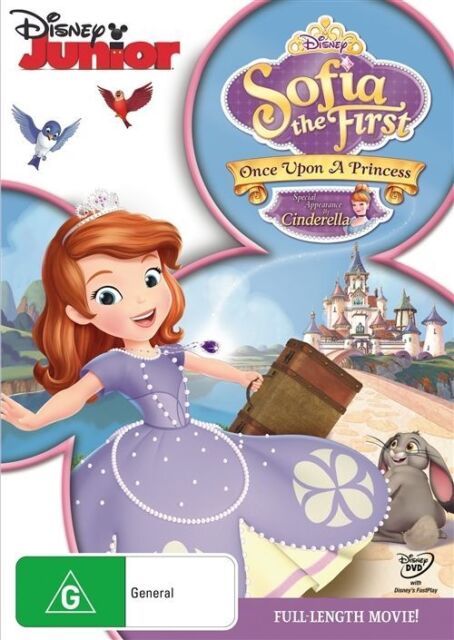 Sofia The First - Once Upon A Princess (DVD,2014) Region 4 - NEW+SEALED 