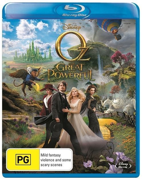 Oz - The Great And Powerful (Blu-ray,2013) Region B - NEW+SEALED 