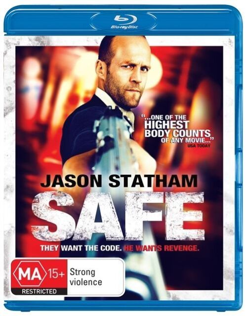 Safe - (Blu-ray, 2011) Region A,B,C  Jason Statham - NEW+SEALED 