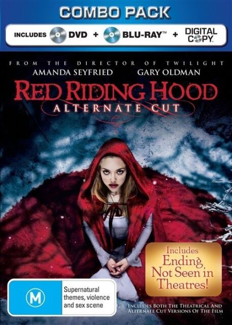 Red Riding Hood (Blu-ray+DVD+DigitalC Amanda Seyfried  Alternate Cut -NEW+SEALED