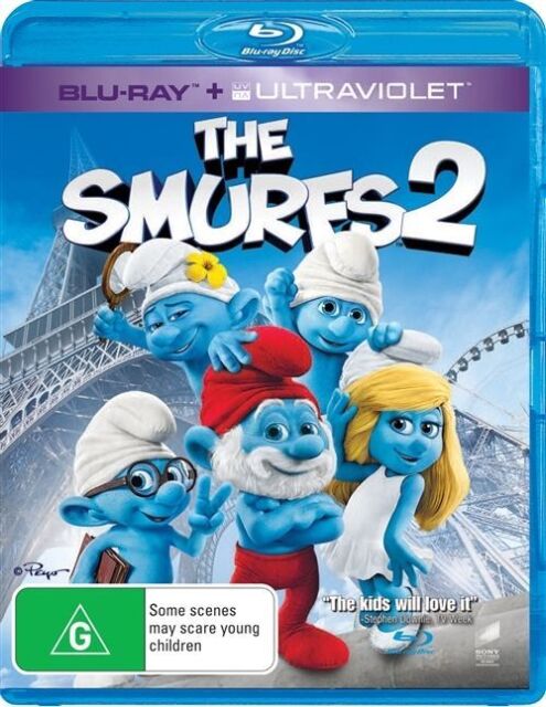 The Smurfs 2 (Region B Blu-ray+ ULTRAVIOLET) NEW+SEALED