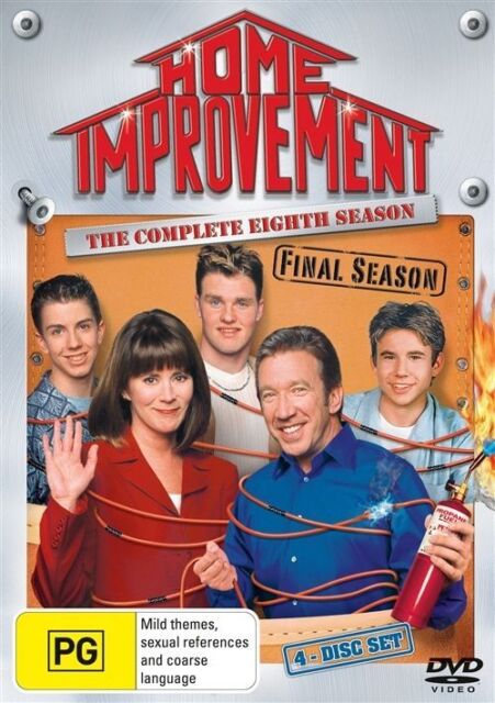 Home Improvement - Season 8 (DVD, 4 Disc Set) Region 4 - NEW+SEALED 