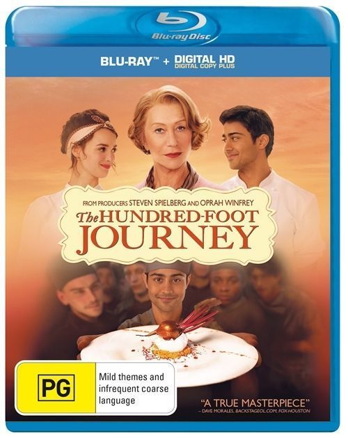 The Hundred-Foot Journey (Blu-ray+ Digital HD Plus  2015) Region B -NEW+SEALED 