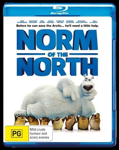 Norm of the North (Blu-ray,2012) Region B - NEW+SEALED 