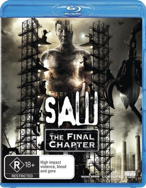 Saw The Final Chapter (Blu-ray,2011) Region B - NEW+SEALED