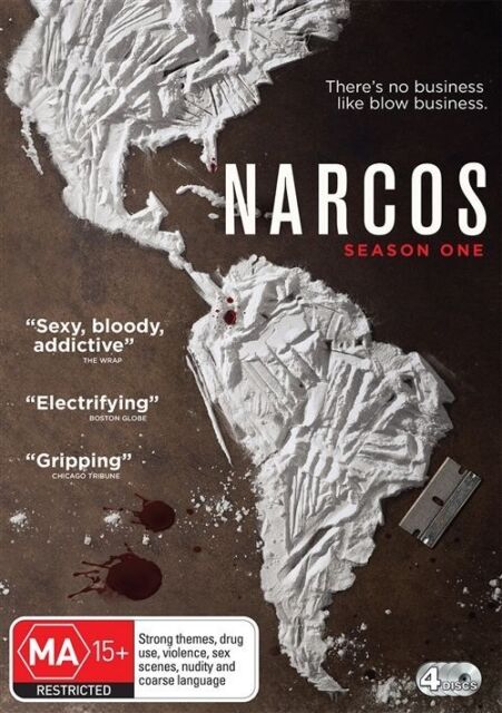 Narcos : Season 1 (DVD, 4-Disc Set) NEW+SEALED 