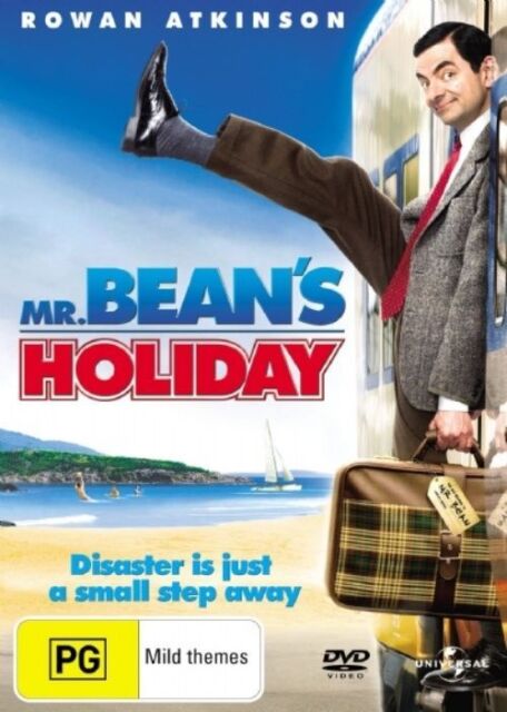 Mr Bean's Holiday, (DVD,2007) Region 2,4,5 - NEW+SEALED 