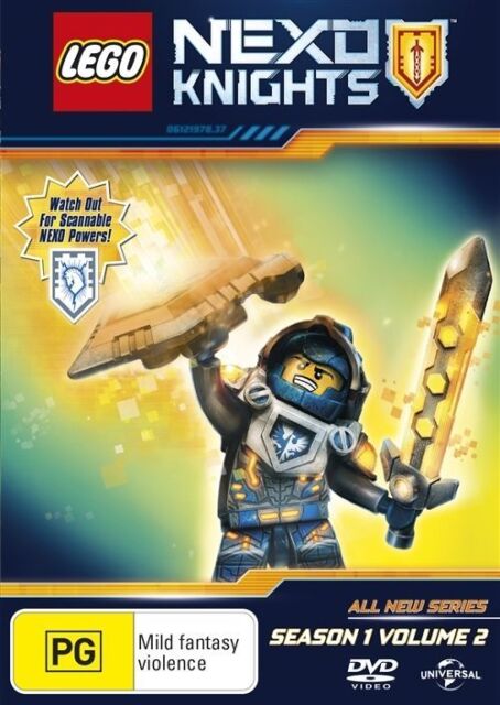 Lego Nexo Knights : Season 1 : Vol 2 (DVD, 2016) NEW+SEALED 