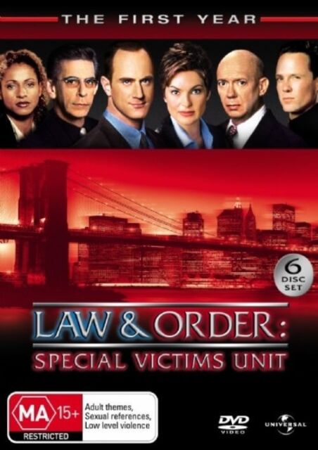 Law And Order - Special Victims Unit : Season 1 - Region 4 - NEW+SEALED 