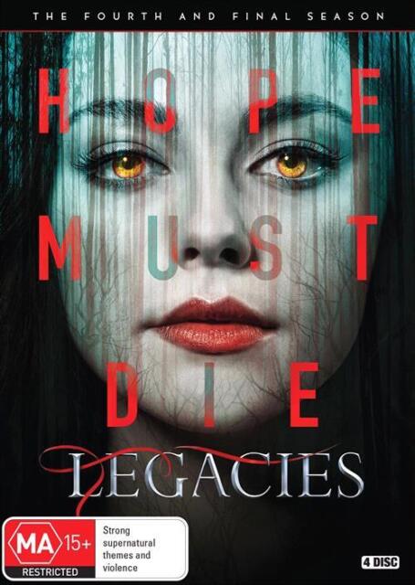 Legacies : Season 4 (DVD, 2022, 4-Disc Set) Region 4 - NEW+SEALED