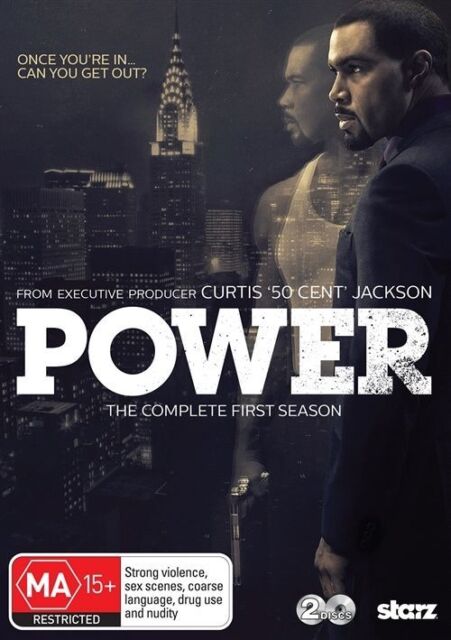 Power : Season 1 (DVD, 2016, 2-Disc Set) Region 4 - NEW+SEALED 