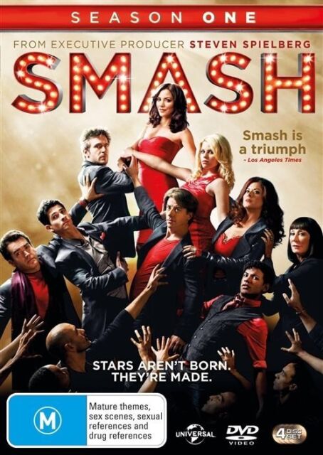 Smash : Season 1 DVD Region 2,4,5 - NEW+SEALED 