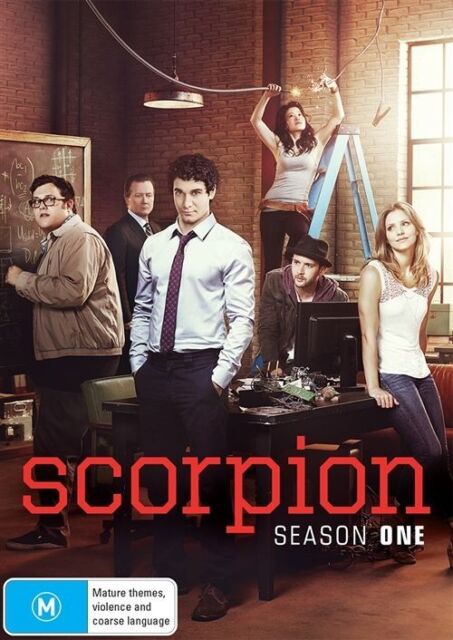 Scorpion - Season 1 (DVD,2015) Region 4 - NEW+SEALED 