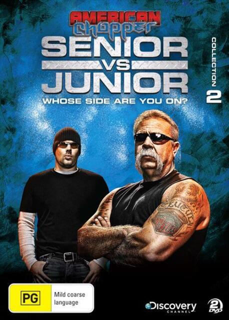 AMERICAN CHOPPER: SENIOR VS JUNIOR - COLLECTION 2 (DISCOVERY CHANNEL) NEW+SEALED