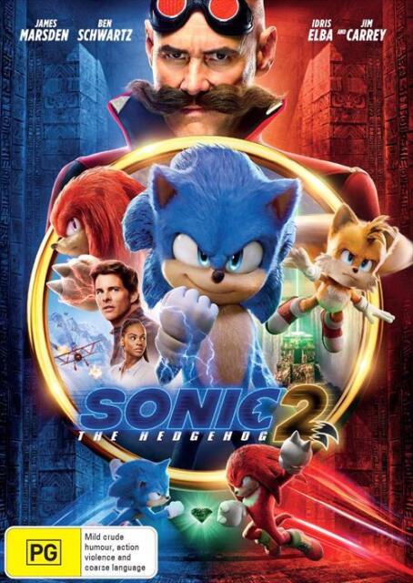 SONIC The Hedgehog 2 (DVD,2022)  NEW+SEALED