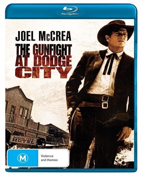 The Gunfight at Dodge City (Blu-ray,1959) Joel McCrea - Region B - NEW+SEALED