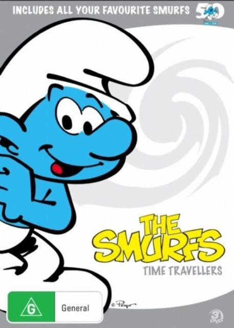 Smurfs: The Time Travellers (DVD, 2008, 3-Disc Set) NEW+SEALED 