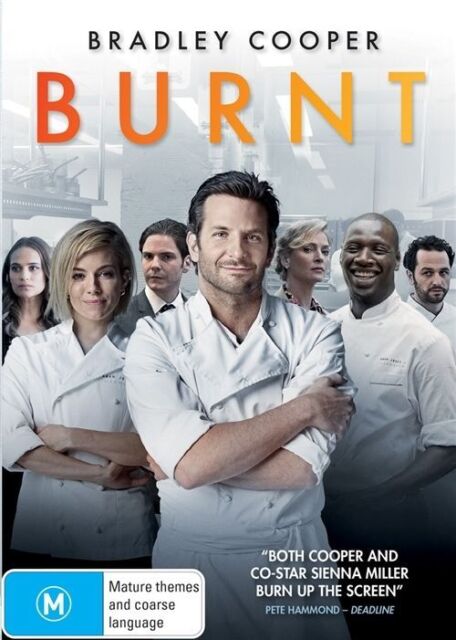 Burnt (DVD,2016) Bradley Cooper Pal Region 4 🇦🇺 - NEW+SEALED 