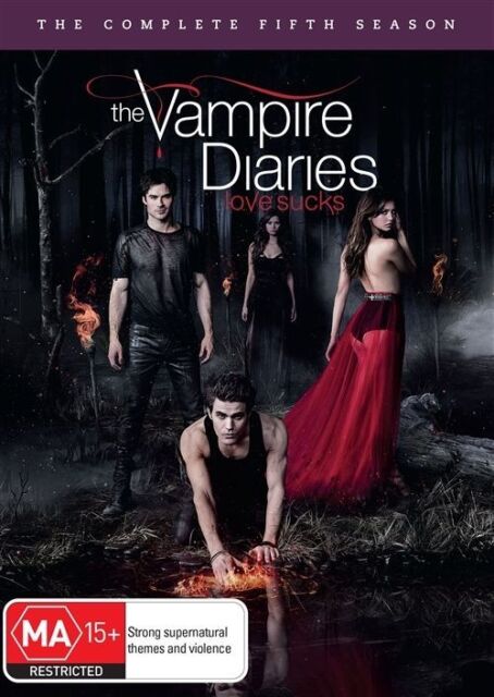 Vampire Diaries : Season 5 (DVD, 5-Disc Set) NEW+SEALED 