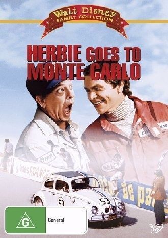 Herbie Goes To Monte Carlo DVD Walt Disney BRAND NEW+SEALED  Region 4