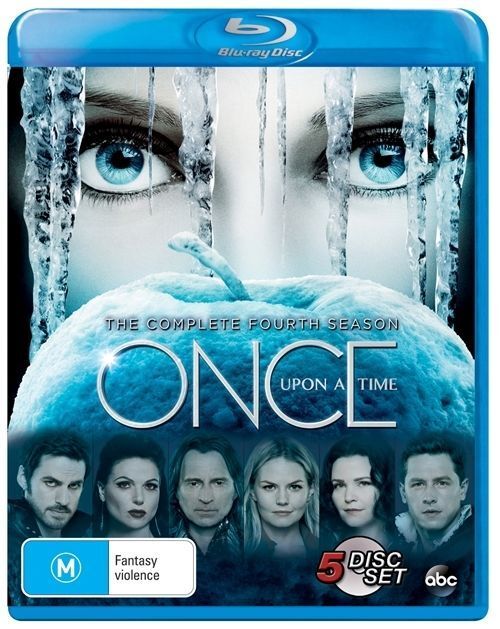 Once Upon A Time : Season 4 (Blu-ray, 2016, 5-Disc Set)RB  NEW+SEALED 