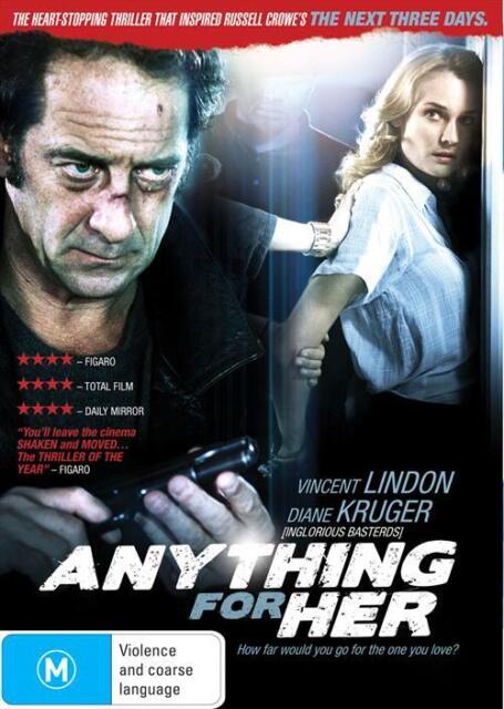 Anything for Her DVD, (Region 4 Australia) NEW+SEALED