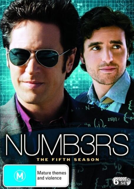 Numbers : Season 5 (6 Disc Set, DVD) Region 4 - Aust - NEW+SEALED 