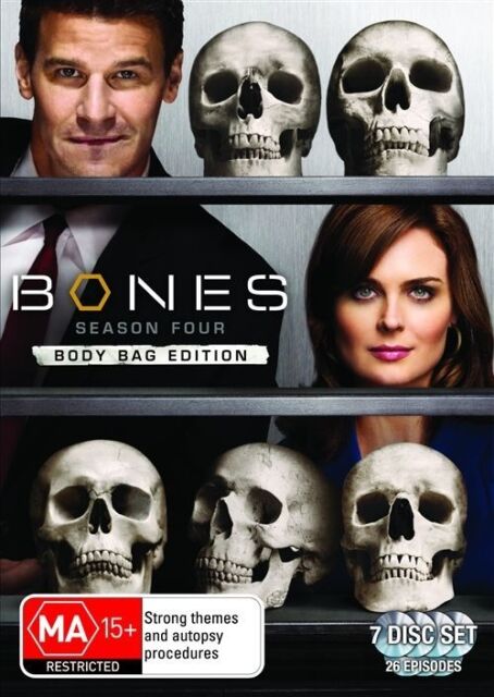 Bones : Season 4 (DVD, 2009, 7-Disc Set) NEW+SEALED 