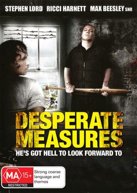 Desperate Measures (DVD, 2011) RARE - Region 4 - NEW+SEALED