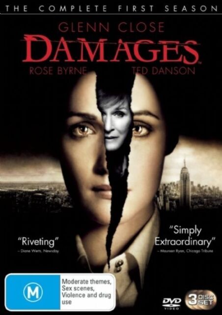 Damages The Complete First Season - (DVD,3 Disc Set) NEW+SEALED 