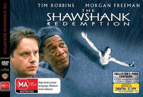 Shawshank Redemption(DVD,2009,2-Disc Set)Tim Robbins,Morgan Freeman NEW+SEALED