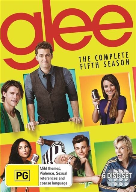 Glee - Season 5 (DVD,6 Disc Set) NEW+SEALED 