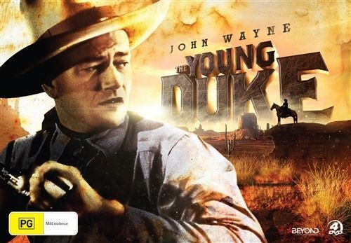 The John Wayne Young Duke DVD, 2016, 4-Disc Set R4 Westerns NEW+SEALED