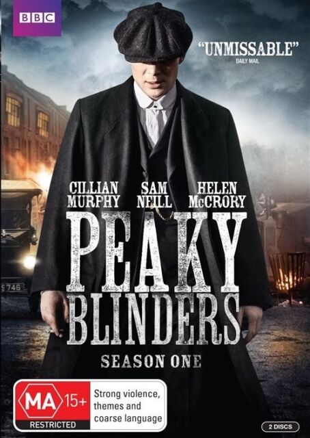 Peaky Blinders - Season 1 (DVD, 2 Disc Set) Region 4 - NEW+SEALED 