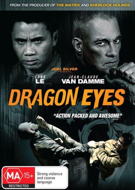 DRAGON EYES (DVD,2012) Jean-Claude Van Damme - Region 4 - NEW+SEALED