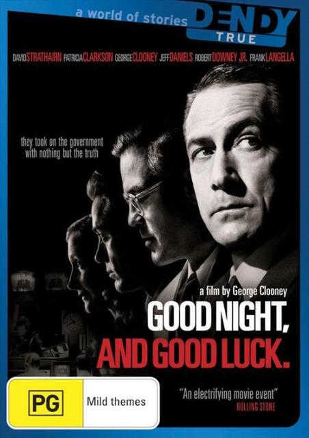 Good Night And Good Luck (DVD,2004) Region 4 - NEW+SEALED