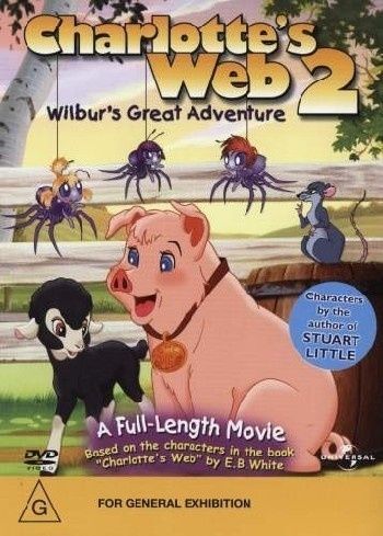 Charlotte's Web 2: Wilbur's Great Adventure DVD (Region 4 Australia) NEW+SEALED 