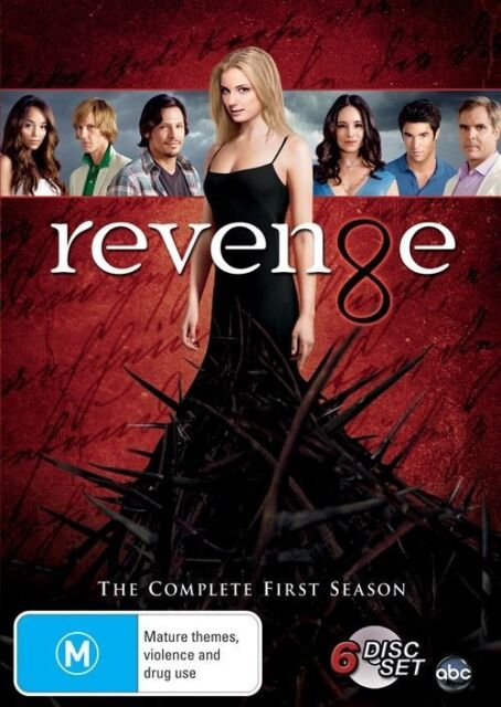 Revenge : Season 1 (DVD, 2012, 6-Disc Set) Region 4 - NEW+SEALED 