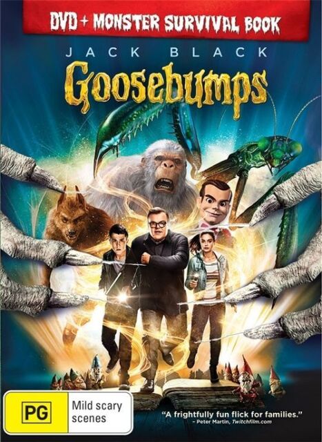 Goosebumps - LIMITED EDITION - DVD+Monster Survival Book - NEW+SEALED 