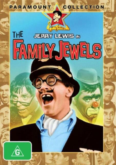 The Family Jewels (1965) DVD Jerry Lewis Region 4 PAL - NEW+SEALED 