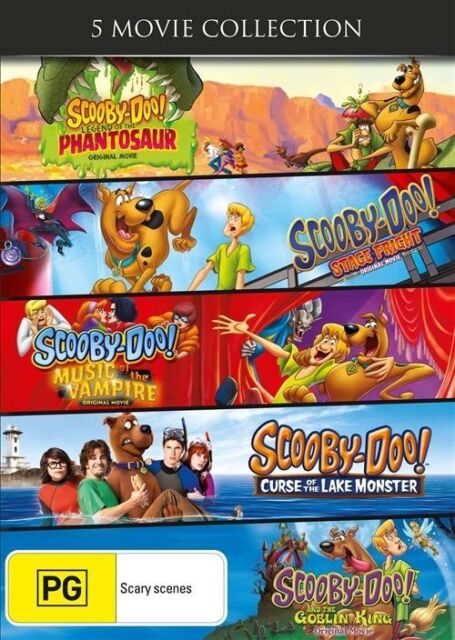 Scooby Doo : Pack 1 (DVD, 2014, 5-Disc Set) Region 4 - NEW+SEALED 