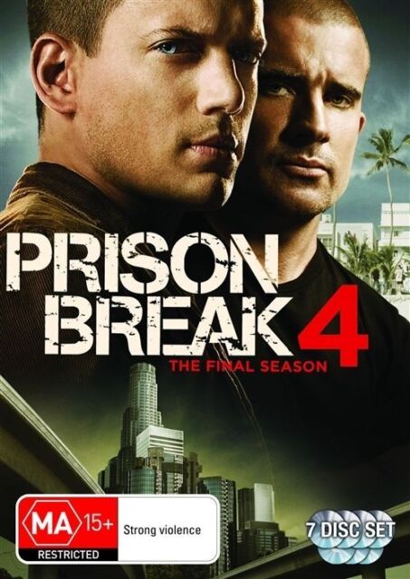 Prison Break : Season 4 (DVD, 6 - Disc Set) Region 4 - NEW+SEALED