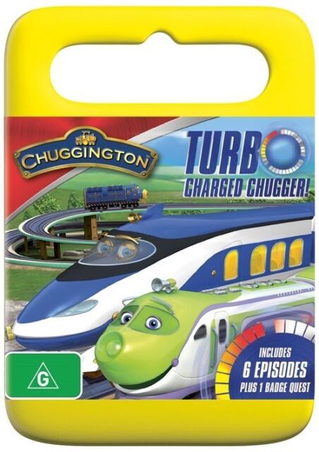 Chuggington - Turbo Charged Chugger (DVD, 2014) - Region 4 - NEW+SEALED 