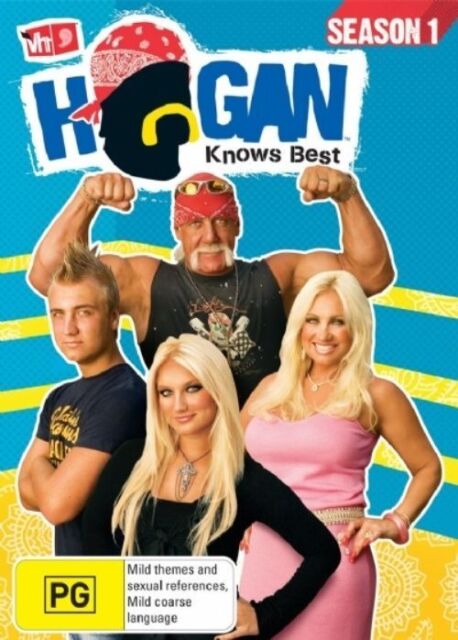 Hogan Knows Best : Season 1 (DVD, 2008,3-Disc Set) Region 4 WWE Hulk -NEW+SEALED