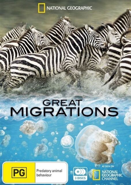 National Geographic - Great Migrations (DVD, 3 Disc Set) NEW+SEALED 